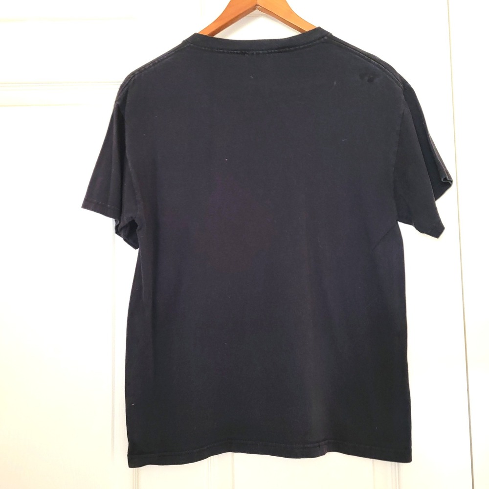Pink Floyd Dark Side of the Moon VTG Y2K Black Delta Pro Weight T-Shirt M - Picture 3 of 6